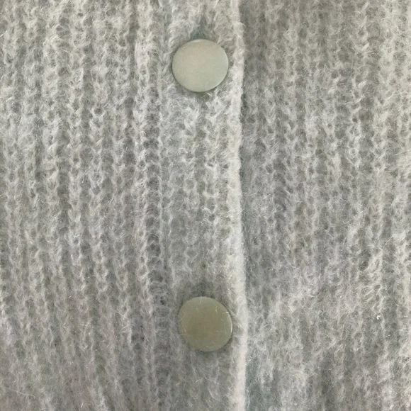 Sezane Light Mint Cardigan - Picture 5 of 7
